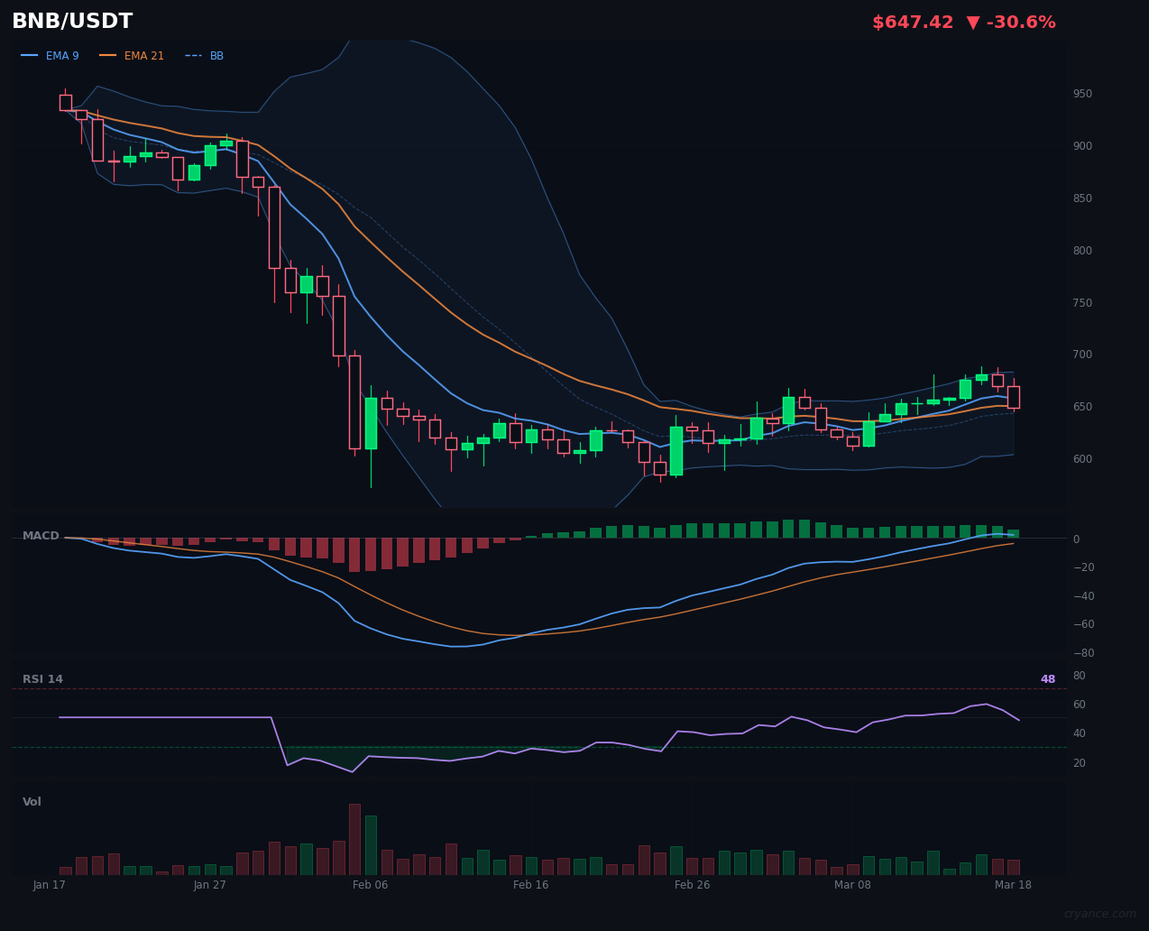 BNB's Bullish Streak Ends: AI Disagreement Leads to Weak HOLD
